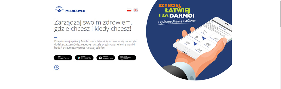 Aplikacja firmy Medicover. W trakcie pandemii zmieniają się potrzeby pacjentów