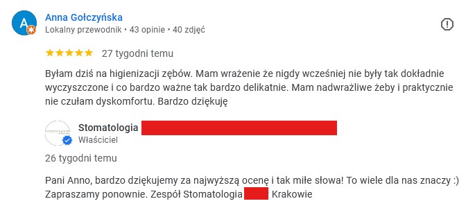 opinie Google Moja Firma