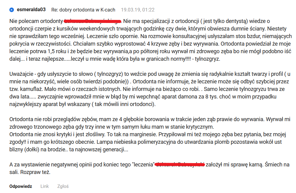 wady marketingu szeptanego w medycynie
