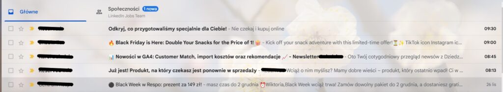 emotikony w e-mail marketingu