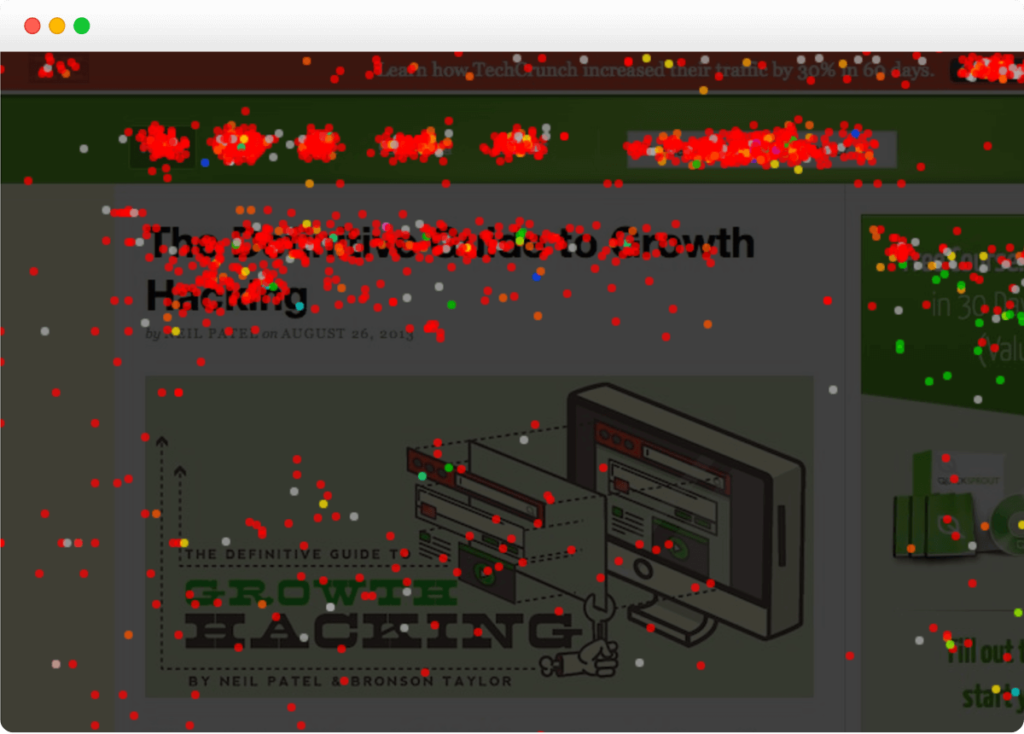 CrazyEgg confetti map
